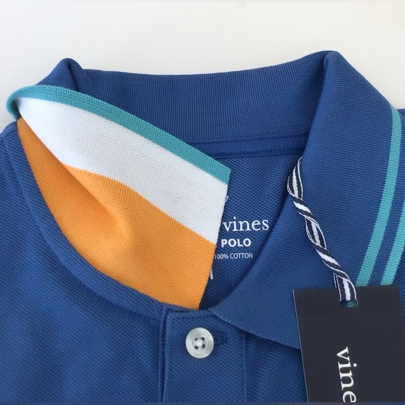 Vineyard Vines Mens Plaited Collar Heritage Pique Polo Shirt New in Pack… - Picture 7 of 12